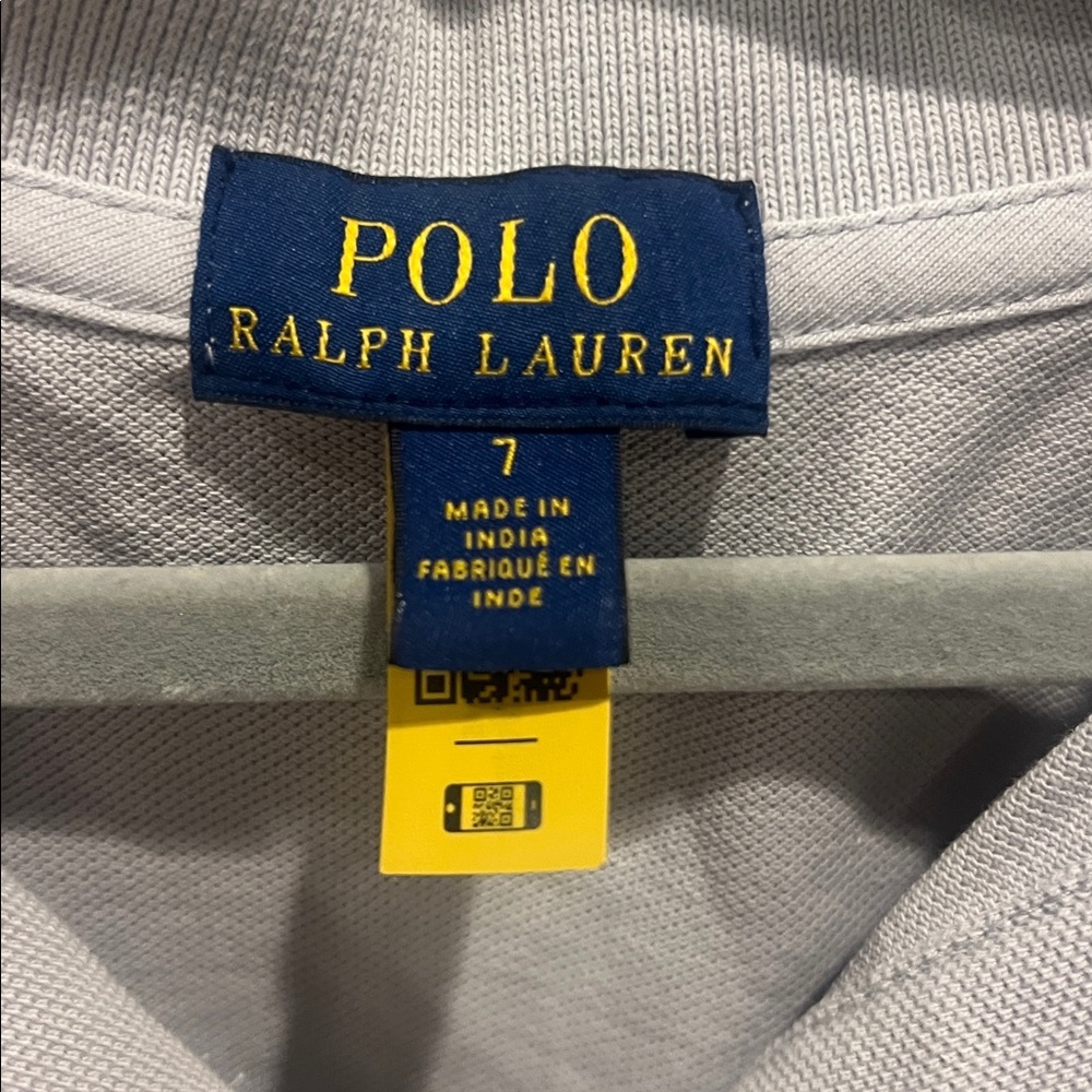 Polo by Ralph Lauren Light Gray Polo Shirt - Picture 3 of 3